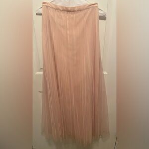 Jenny Yoo Blush Maxi Skirt